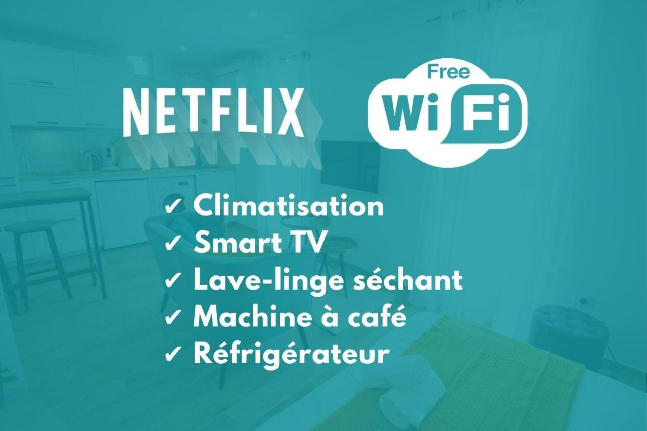 Joli Studio Climatise 'Alma 4' - Coeur De Beziers - Wifi Fibre - Netflix Exterior foto