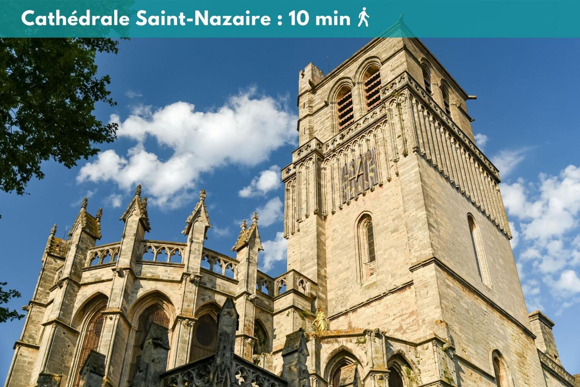 Joli Studio Climatise 'Alma 4' - Coeur De Beziers - Wifi Fibre - Netflix Exterior foto